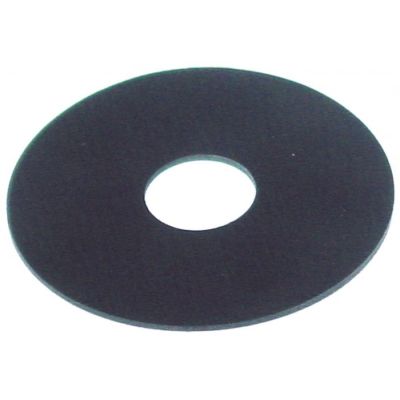 flat gasket rubber D1 ø 60mm D2 ø 17mm thickness 1,5mm Qty 1 pcs
