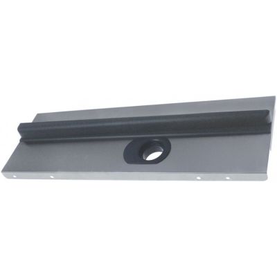 drip rail with bezel for combi-steamer L 465mm plastic hose connector ø 15mm