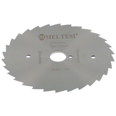 Cutit lama disc zimtat Meltem ø 90 mm, ax ø 13 mm, pentru cutit electric kebab / shaorma - 694854