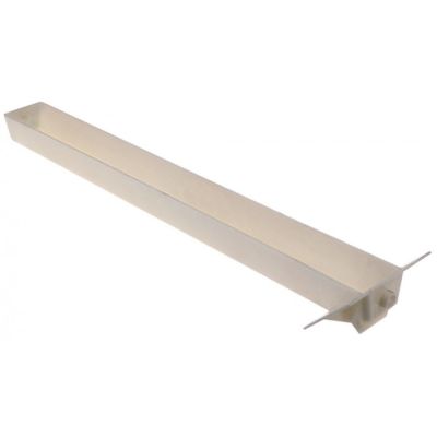 gutter for ice-cube maker L 470mm W 45mm plastic