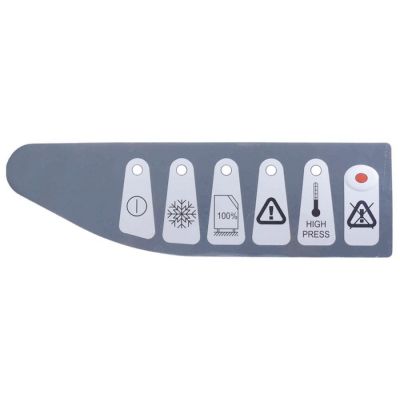front foil L 265mm W 76mm for ice maker