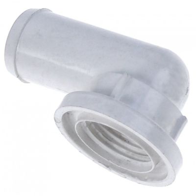 hose connector thread 7/8" UNF for hose ID 20 mm curved 90° plastic