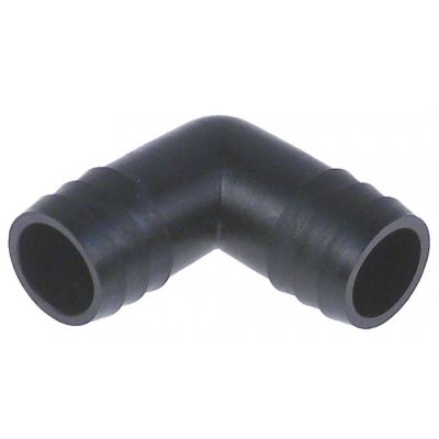 hose connector plastic hose connector ø 17-17mm angled