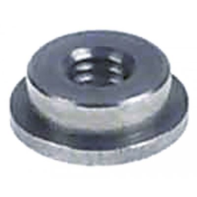 spacer ring for door L 3,6mm stainless steel D1 ø 8mm D2 ø 10mm M4 with thread