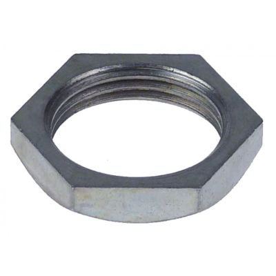 nut ¾" H 7mm chrome-plated brass WS 32 Qty 1 pcs