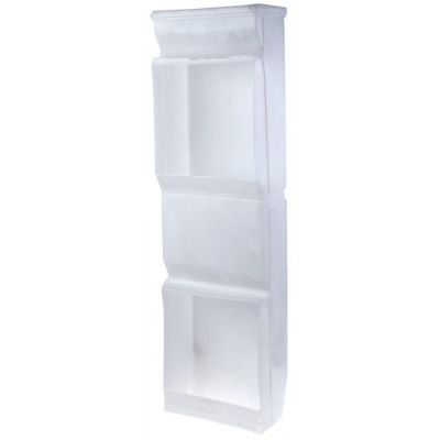 discharge chute for ice maker L 705mm W 205mm H 105mm