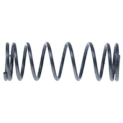 compression spring ø 7,6mm L 22mm wire gauge ø 0,7mm slicer 195-220