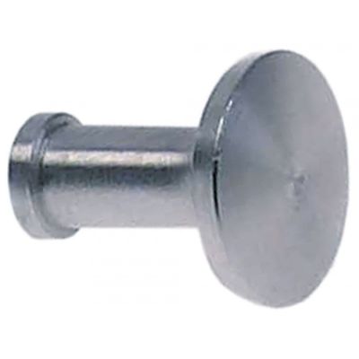 mushroom cap handle thread M4 ø 16mm L 18,5mm aluminium slicer