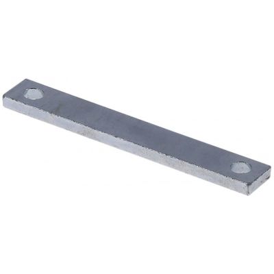 connection plate L 83mm W 12mm thickness 4mm hole ø 6,5mm hole distance 69mm