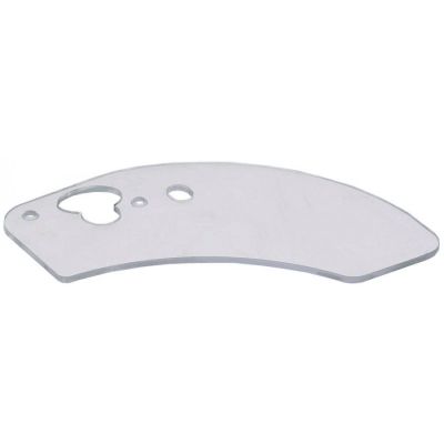 hand protection for sharpener units L 210mm W 105mm hole ø 5,3mm mounting distance 54mm 195