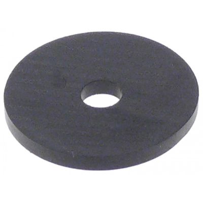rubber gasket rubber D1 ø 25mm D2 ø 5,5mm thickness 2,5mm Qty 1 pcs