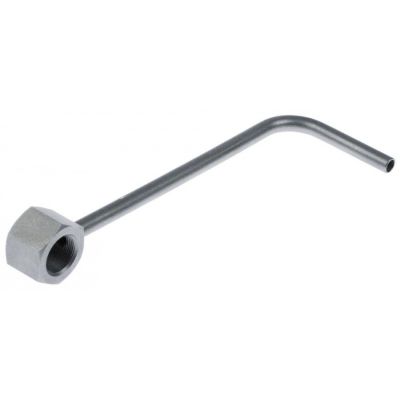 injection pipe L-shape for combi-steamer L 555mm WS 27 M18 ø 8mm