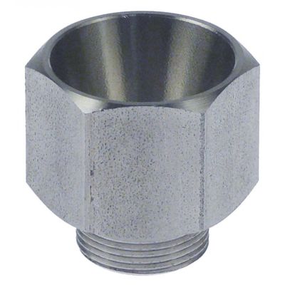 connecting fitting D1 ø 25mm D2 ø 11,5mm L 20mm WS 27 M18x1
