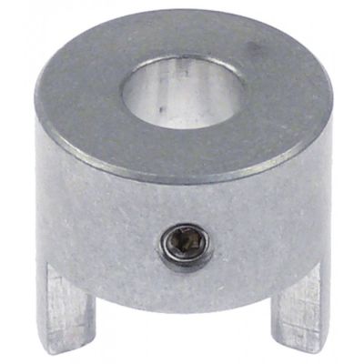 coupling ø 27mm aluminium for cream maker suitable for TELME H 26mm shaft intake ø 11mm