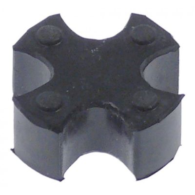rubber pad ø 27mm for coupling suitable for TELME H 11mm