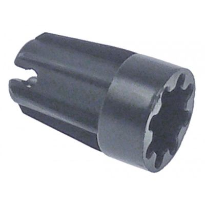 Cuplaj blender L 29,5 mm, ø 19 mm, int. ø 6,3 mm, cu 8 dinti - 696504