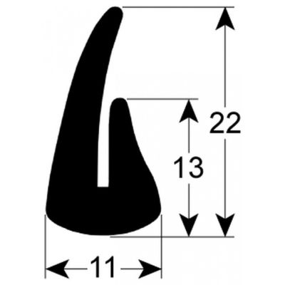 gasket for potato peeler device L 1320mm model