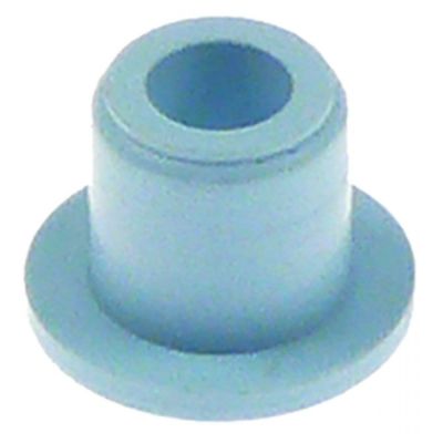 bush for ice maker L 13mm W 8mm H 9mm ID ø 4mm ED ø 8mm plastic