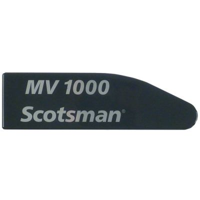 model name plate  L 265mm W 76mm self-adhesive