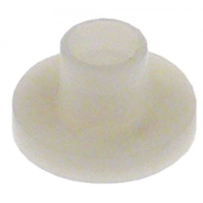 bush for door hinge ED ø 16,8mm ID ø 6,5mm L 9,5mm plastic