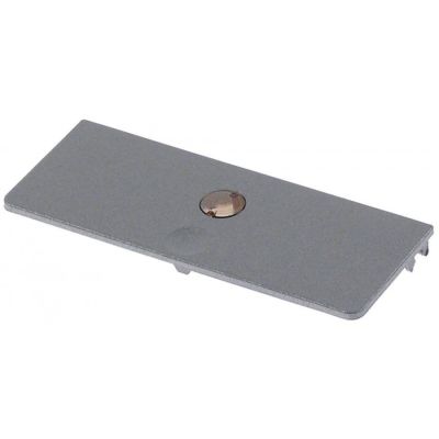 lid for contol L 99mm W 38,4mm H 9mm plastic model N25 silver