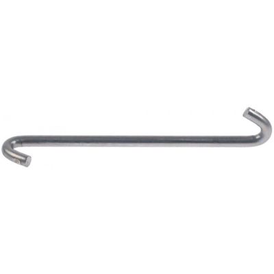 connector metal for oven L 110 mm W 18,5 mm H 18,5 mm mounting pos. right
