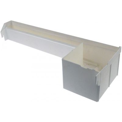 vas pentru dozatorul de înghețată L 697mm L 230mm Î 150mm alb