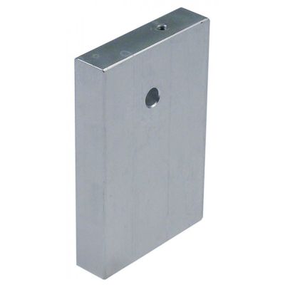 side panel for dough roller mounting pos. upper left W 20mm L 125mm H 80mm