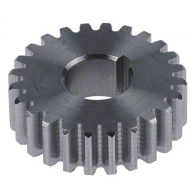 Pinion reductor ext ø 39 mm, ax ø 14 mm, latime 12 mm, cu 24 dinti, din otel - 697793
