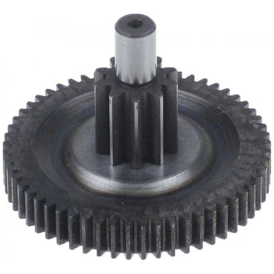 Al 2-lea pinion ø 62 mm / 56 dinti si ø 20 mm / 10 dinti, ax ø 9,5 mm, pinion 65116100 - 697919
