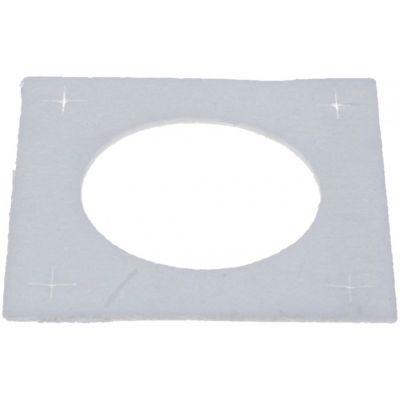 gasket for heat exchanger ID ø 70mm ceramic fibre thickness 3mm hole distance 85mm