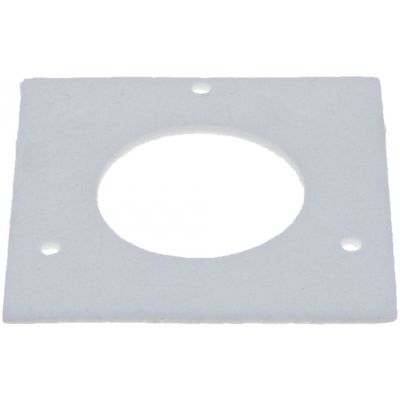 gasket for heat exchanger L 100mm W 100mm ID ø 55mm ceramic fibre thickness 3mm