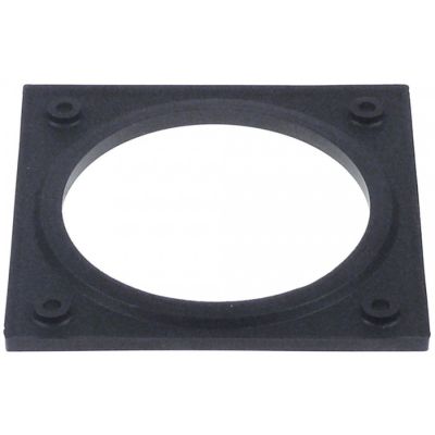 Garnitura L 100 x 100 mm, int ø 77 mm, grosime 5 mm - 697964