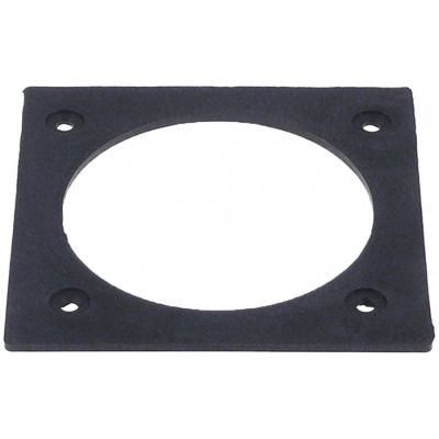 gasket for heat exchanger L 100mm W 100mm ID ø 76mm thickness 2,5mm