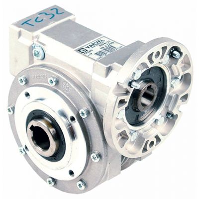 Reductor viteza, ax motor ø 19 mm, ax antrenat ø 25 mm, flansa ø 120 mm, raport transmisie 1/7, VARVEL tip FRS60, pentru modele 32 - 698163