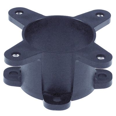 bracket plastic ID ø 51 mm hole ø 7 mm mounting distance 65 mm model Mod.8 H 40 mm