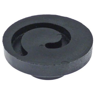 eccentrics for cutting thickness hole ø 12mm groove 6mm ED ø 56mm thickness 22,7mm plastic