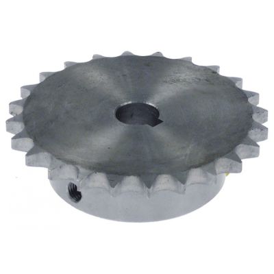 gear wheel splitting ½" teeth 24 shaft intake ø 17mm H 28mm