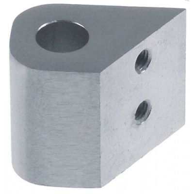 guide food holder ø 10mm L 33mm M5 aluminium