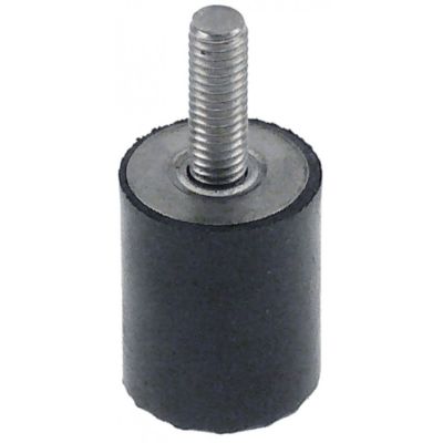 buffer ED ø 20 mm L 25 mm thread for