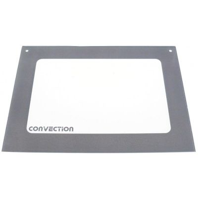 glass panel for door oven L 577mm W 435mm H 4,5mm