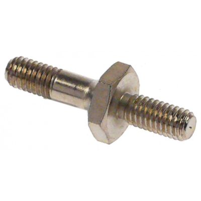 threaded shaft thread M6 L 37mm for slicer