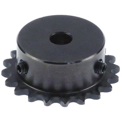 toothed chain drive splitting 25-1 teeth 20 shaft intake ø 8 mm rollerø 32 mm ø 43,7 mm