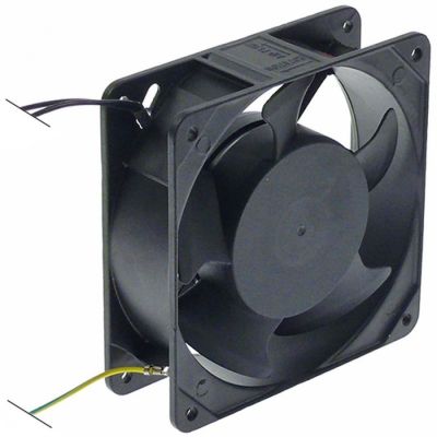axial fan L 119mm W 119mm H 38mm 230VAC 50/60Hz 17/15W bearing ball bearing manuf. no. AA1282HS-AT