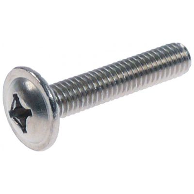 Surub cu cap bombat filet M6 x 30mm, 1 bucata - 698876