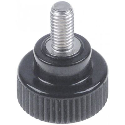 Thumb screw ø 19mm L 24mm M5 SS/plastic for vegetable slicer