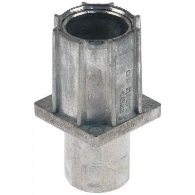 Picior zamac Î 37-65mm grosime perete 1,2-1,5mm tip de țeavă 40x40 P 1bucată - 700115