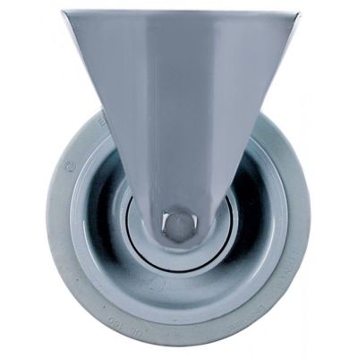 Roata fixa fixare placă DG 105x75mm Î 200mm -20 până la +80°C ø 160mm lățime roată 46mm - 700247