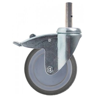 Roată bolț Î 163mm cu frână integrală ø bolț 18mm -20 până la +60°C ø 125mm lățime roată 32mm - 700289