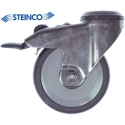 Roata gaură pentru bolț de blocaj Î 135mm cu frână integrală ø gaură 105mm ø 100mm - 700324